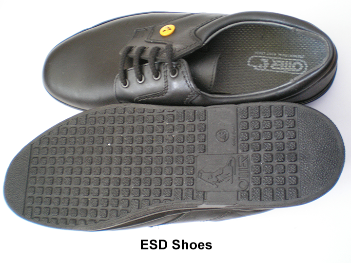 ESD Shoes Versus ESD Foot Grounders DESCO